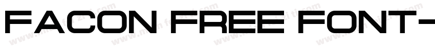 Facon Free Font字体转换